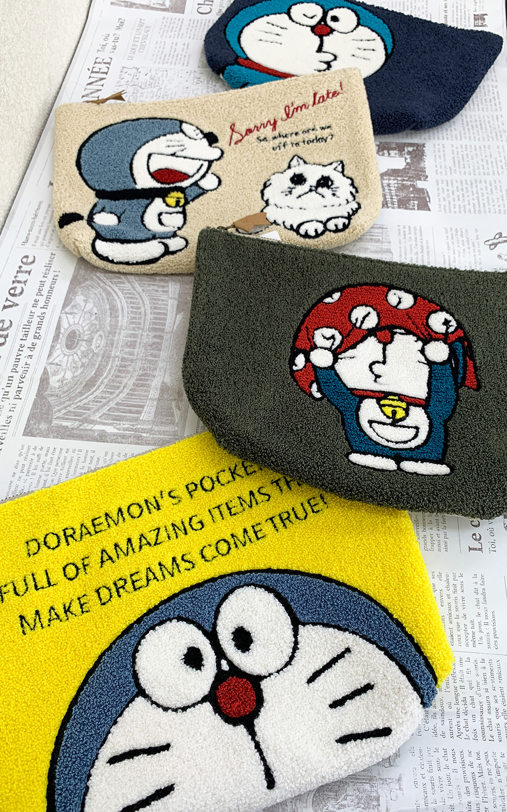 I'm Doraemon サガラ刺繍シリーズ